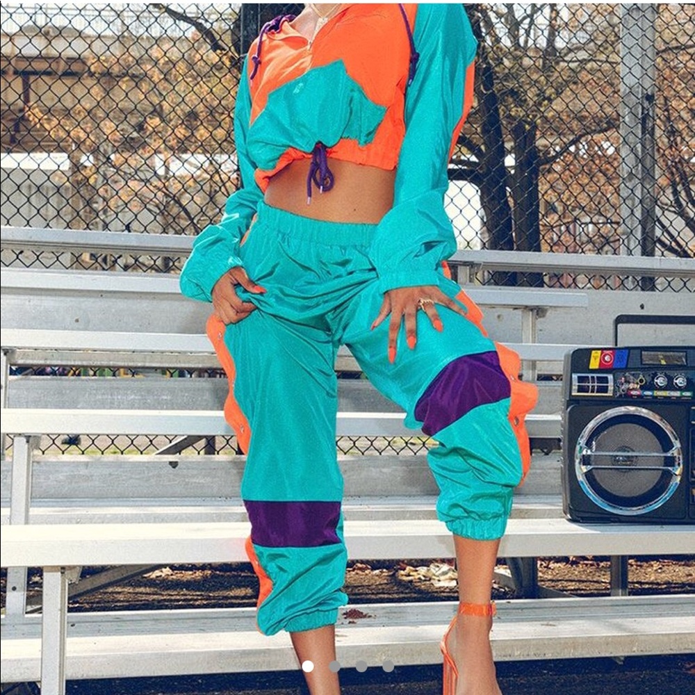Popper pants